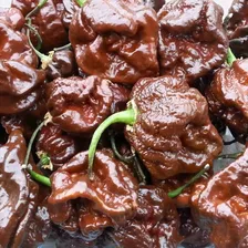 Перец острый Hot pepper Trinidad Scorpion Chocolate