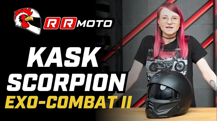 KASK MOTOCYKLOWY SCORPION EXO-COMBAT II