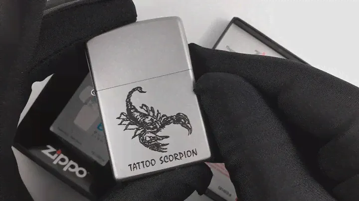 Zippo 205 Tattoo Scorpion