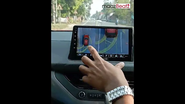 3D-камера 360° для Tata Nexon с Android-плеером | 3D-камера 360° для Nexon + стерео Android|Maazbeatz