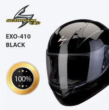 Мотошлем SCORPION EXO-410 AIR SOLID черный размер XL