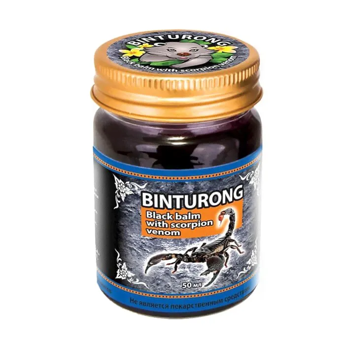 Бальзам для тела Binturong Black Balm with Scorpion venom-0