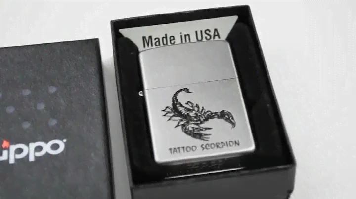 Зажигалка Zippo 220.018 Tatto Scorpion