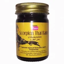 Тайский черный бальзам Scorpion Balm Banna, 50 мл