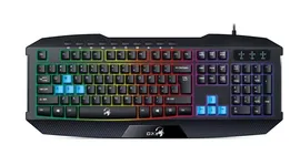 Genius Клавиатура проводная Клавиатура Genius Scorpion K215, Black, USB