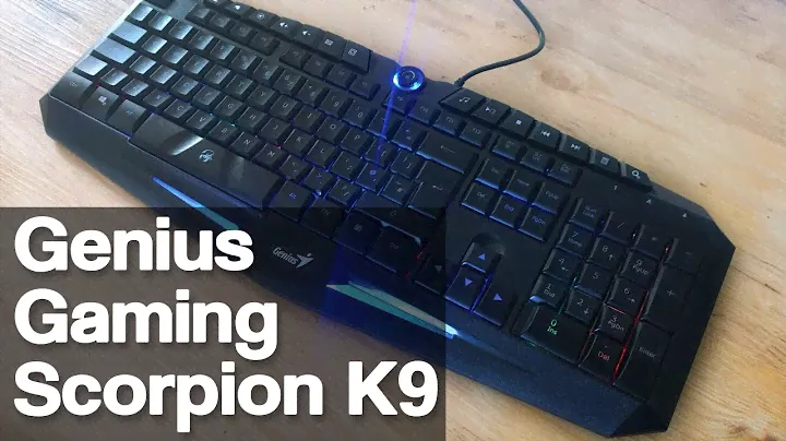 Обзор клавиатуры Genius Gaming Scorpion K9