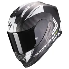 Мотошлем SCORPION EXO EXO-R1 Air Halley, Черный Матовый/Белый