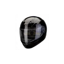 Мотошлем SCORPION EXO 410 AIR SOLID, глянцевый черный