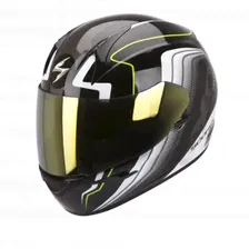 Шлем SCORPION EXO-410 AIR ALTUS, цвет Черный/Белый, Размер M