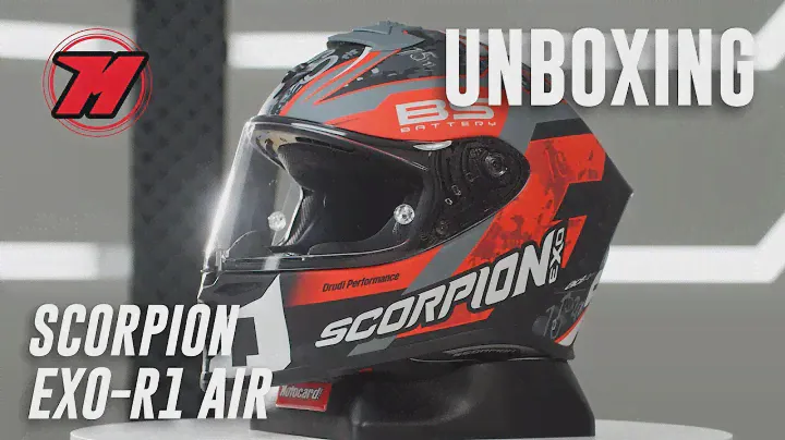 Unboxing Scorpion EXO-R1 Air, el casco de Fabio #Quartararo 😈
