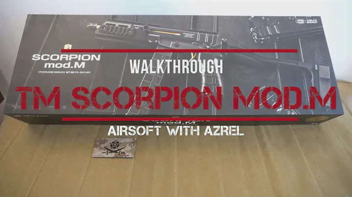 Tokyo Marui Scorpion mod.M Walkthrough - Airsoft with Azrel