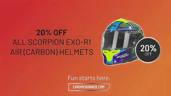 10 Year ChromeBurner - Scorpion Exo-R1 Air (carbon)