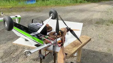 Scorpion SII-4020-630kv Push - Pull Thrust Test