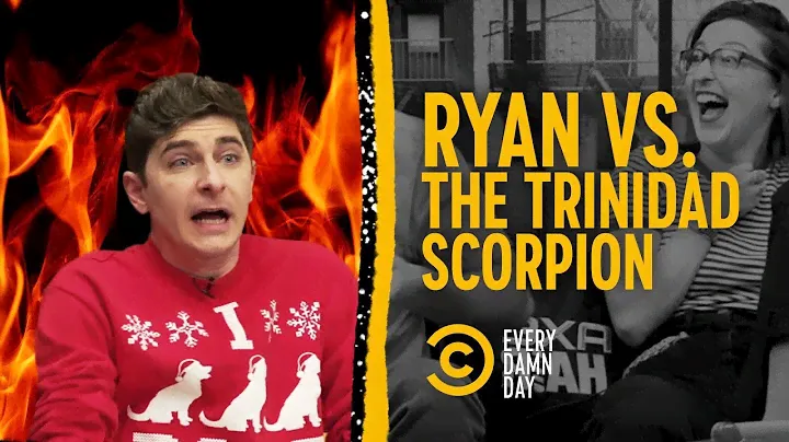 Foolish Comedian Tries a Trinidad Scorpion Pepper