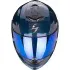 Шлем интеграл Scorpion EXO-1400 Air Evo Carbon Solid Blue-0