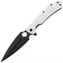 Складной нож Daggerr Arrow Flipper Scorpion MC сталь D2, рукоять Yellow G10