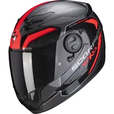 [SCORPION EXO] Мотошлем EXO-490 SUPERNOVA, цвет Черный/Красный