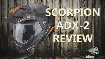 SCORPION ADX-2 Modular Adventure Helmet Review 4K | Bikerheadz.co.uk