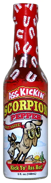Соус Ass Kickin перечный Scorpion Pepper Hot Sauce, 148 мл