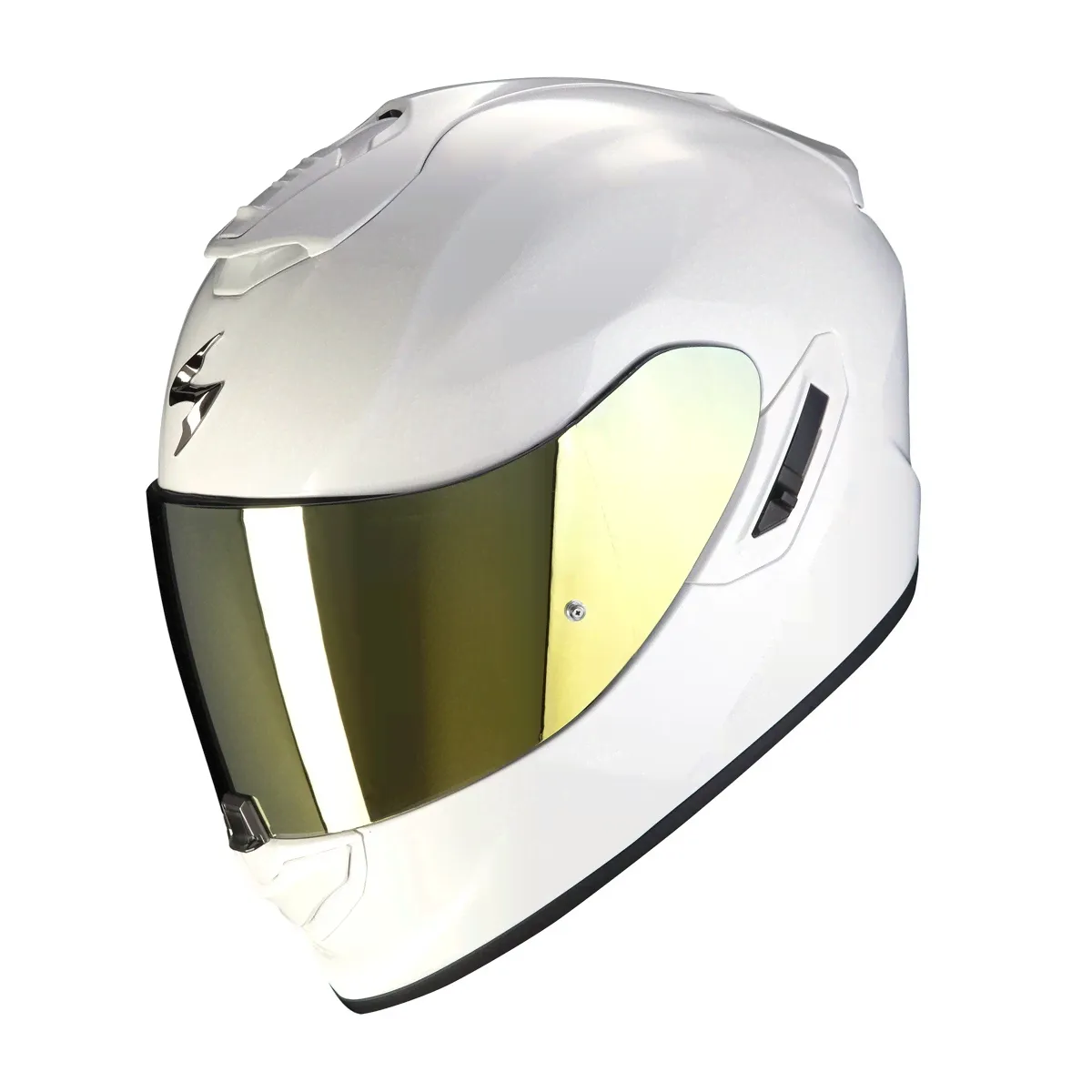Мотошлем SCORPION EXO EXO-1400 EVO AIR SOLID Белый Перламутровый M