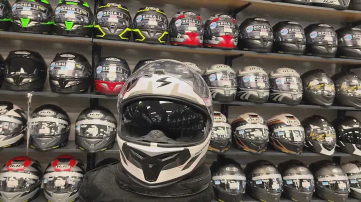 Motorhuis Bakker - Scorpion Exo 520 Air Elan Wit/Rood Motorhelm