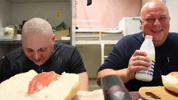 МЕГА СИРОТСКИЙ БУРУРБРОД/фантом призрак/ Табаско скорпион Tabasco scorpion extra hot MUKBANG